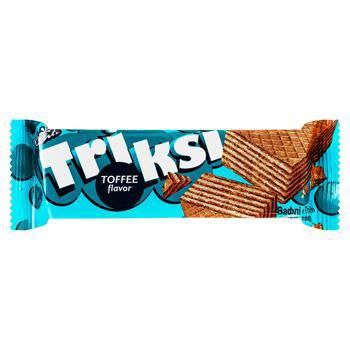 Вафлі Triksi Конті смак тоффі 32г